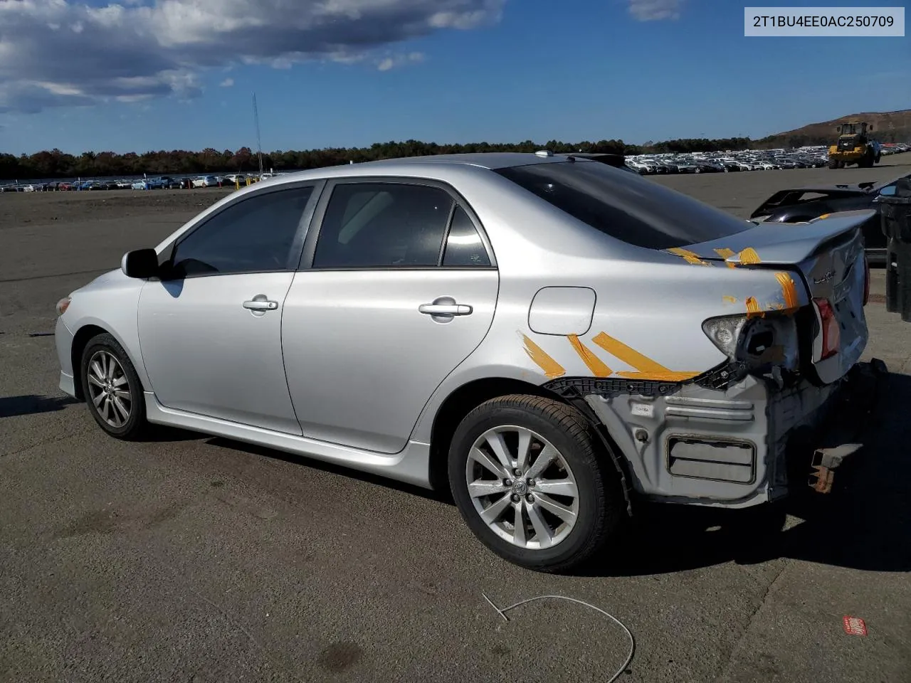 2010 Toyota Corolla Base VIN: 2T1BU4EE0AC250709 Lot: 78011154