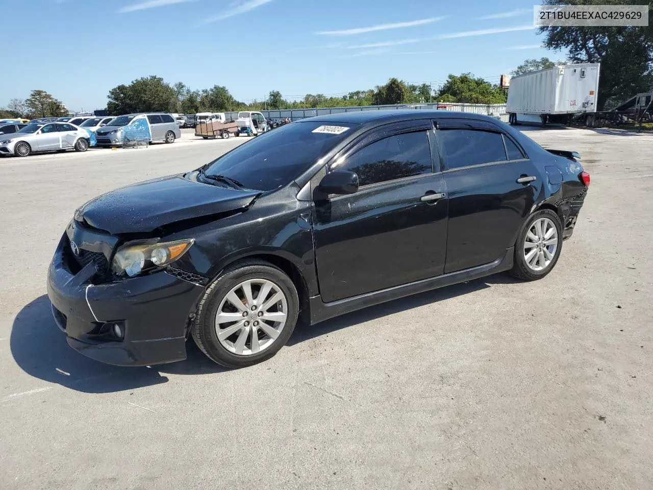 2010 Toyota Corolla Base VIN: 2T1BU4EEXAC429629 Lot: 78040024