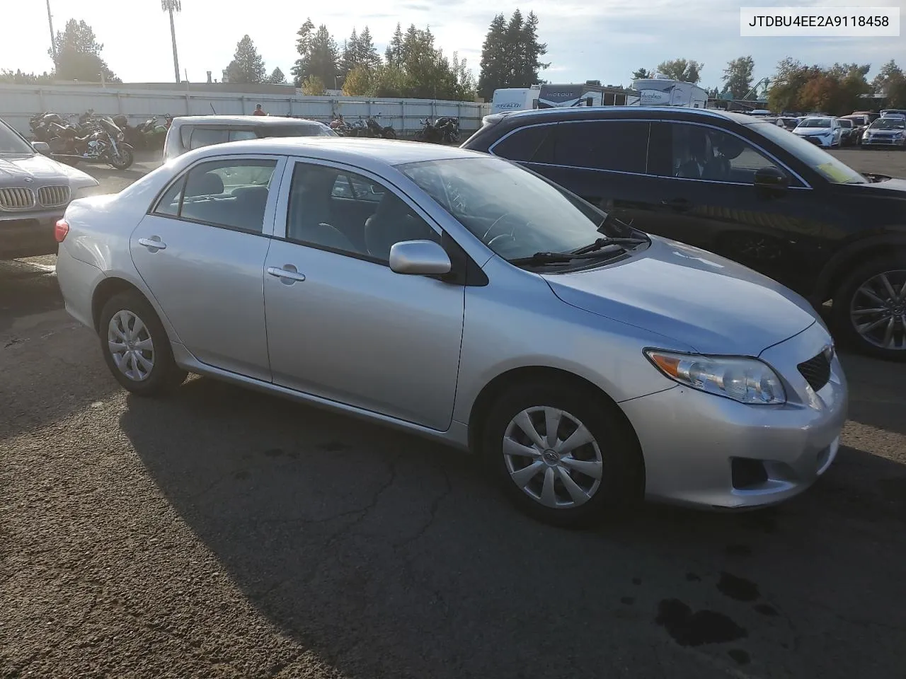 2010 Toyota Corolla Base VIN: JTDBU4EE2A9118458 Lot: 78080834