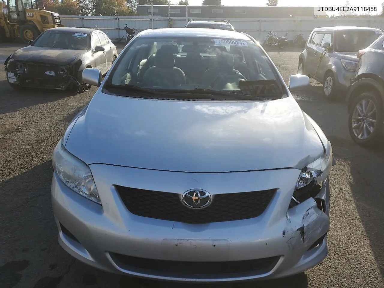 2010 Toyota Corolla Base VIN: JTDBU4EE2A9118458 Lot: 78080834