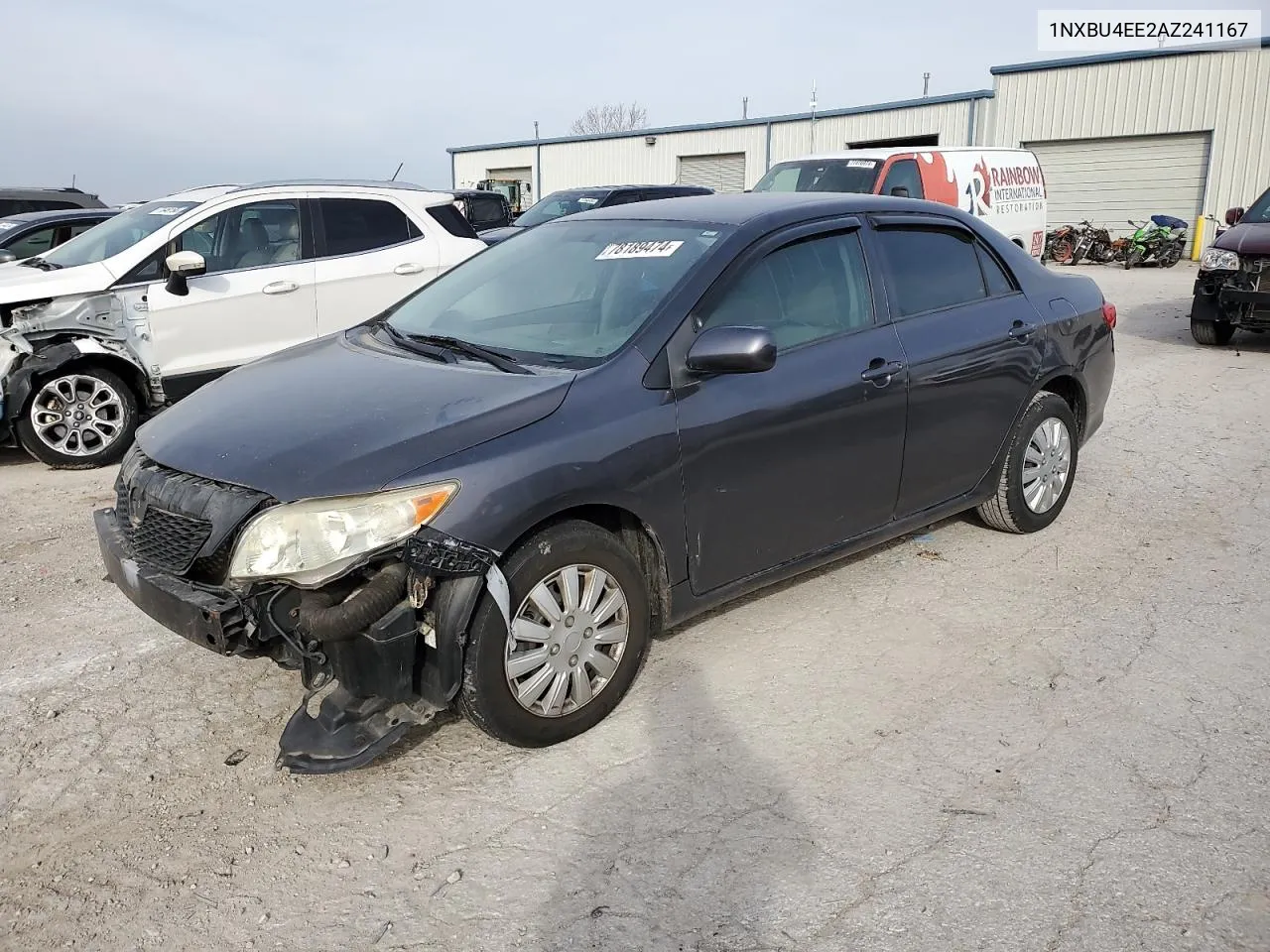 2010 Toyota Corolla Base VIN: 1NXBU4EE2AZ241167 Lot: 78189474