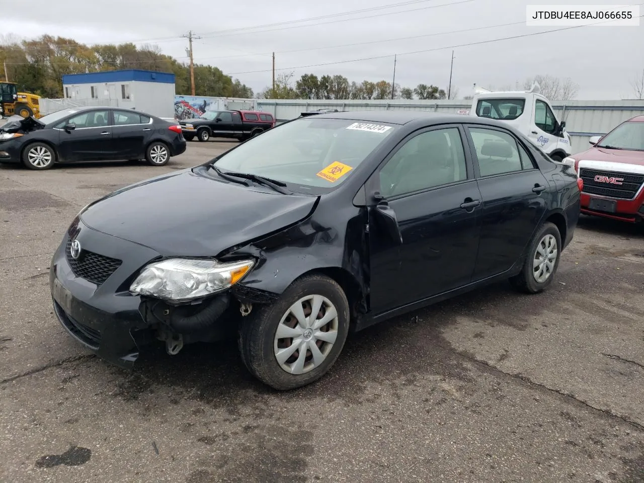 2010 Toyota Corolla Base VIN: JTDBU4EE8AJ066655 Lot: 78214374