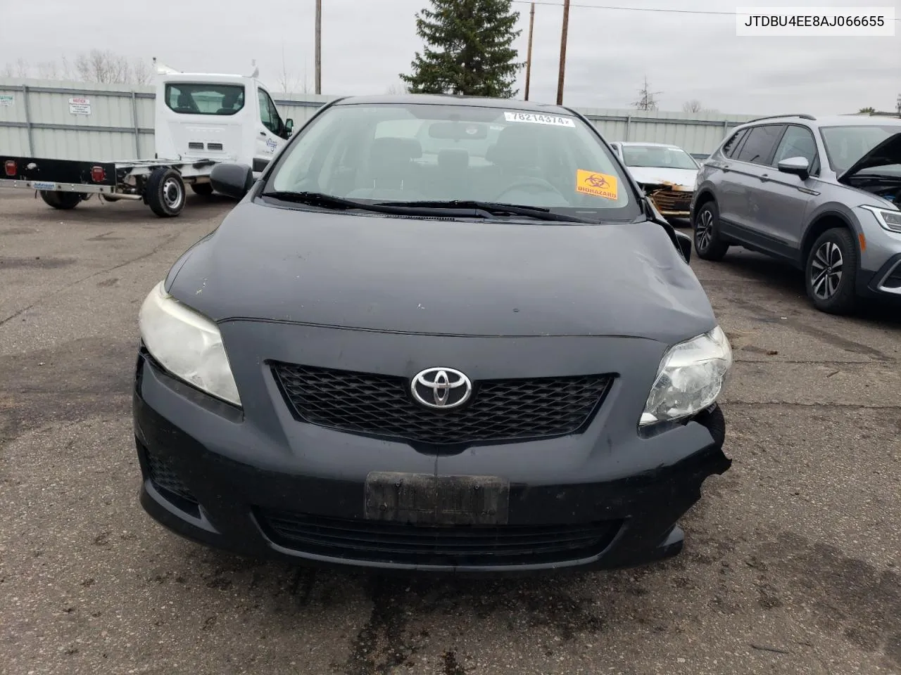 2010 Toyota Corolla Base VIN: JTDBU4EE8AJ066655 Lot: 78214374