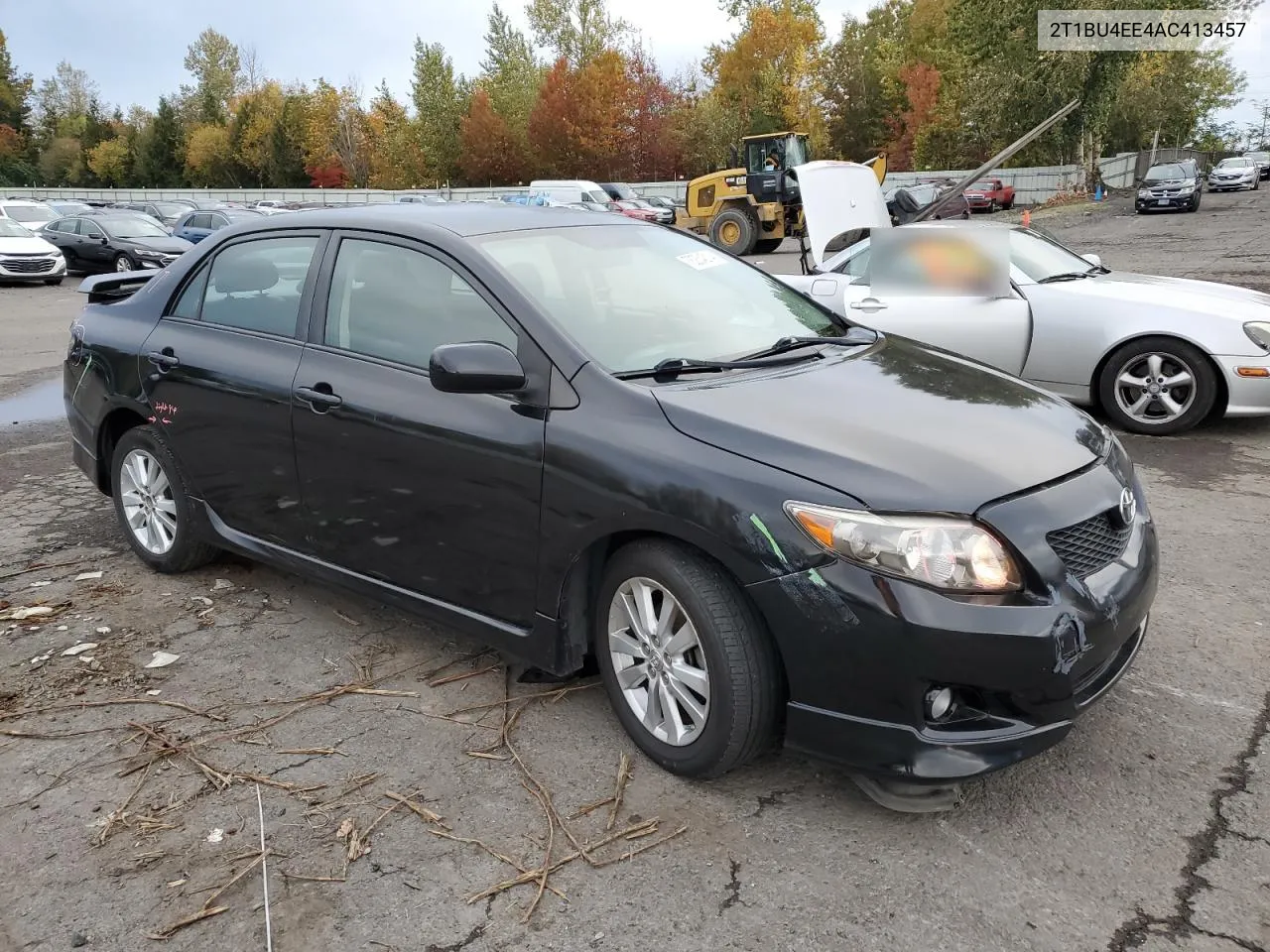 2010 Toyota Corolla Base VIN: 2T1BU4EE4AC413457 Lot: 78234214