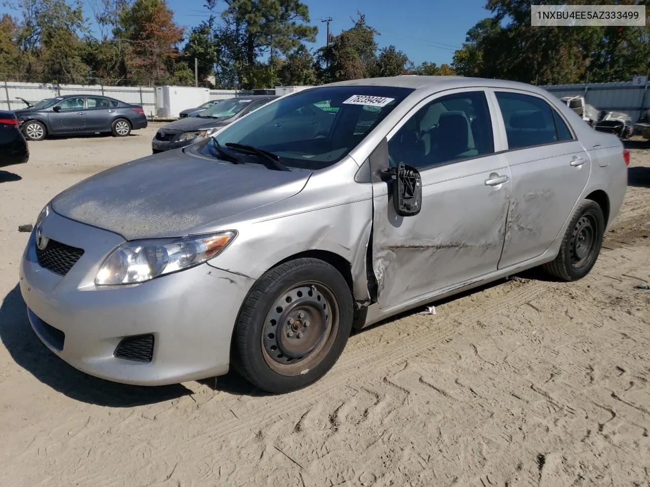 2010 Toyota Corolla Base VIN: 1NXBU4EE5AZ333499 Lot: 78239494