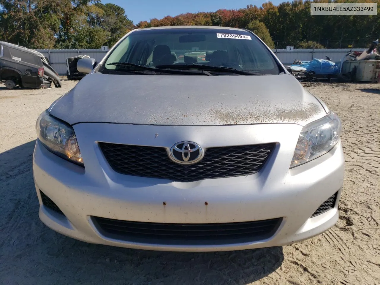 2010 Toyota Corolla Base VIN: 1NXBU4EE5AZ333499 Lot: 78239494