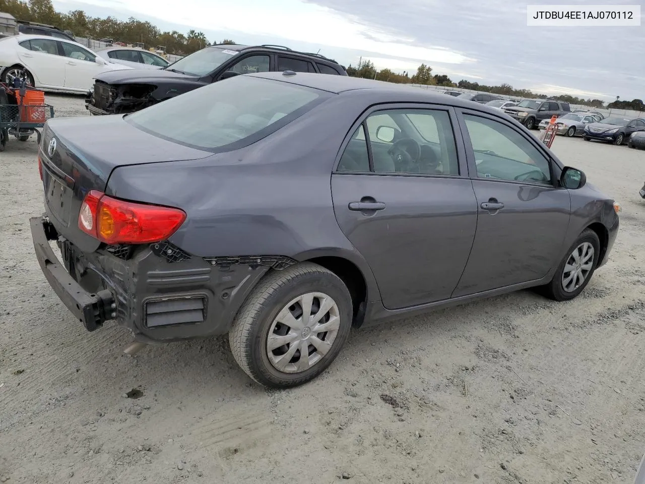 2010 Toyota Corolla Base VIN: JTDBU4EE1AJ070112 Lot: 78239584