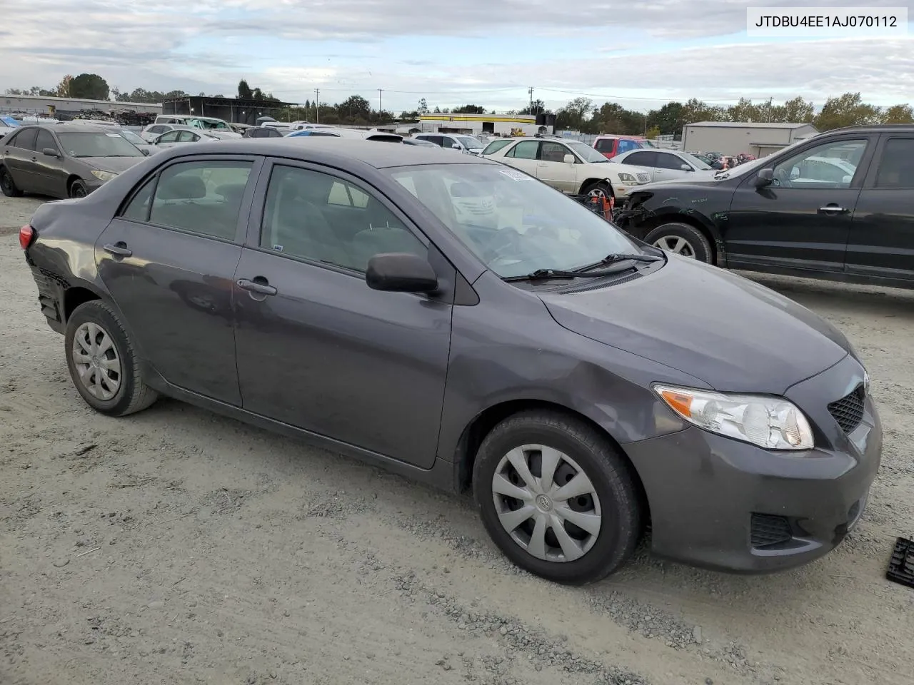 2010 Toyota Corolla Base VIN: JTDBU4EE1AJ070112 Lot: 78239584