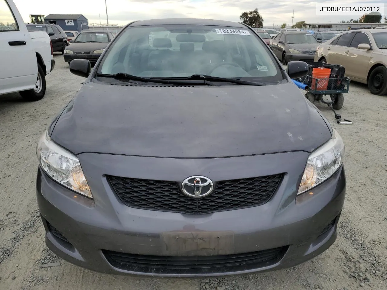 2010 Toyota Corolla Base VIN: JTDBU4EE1AJ070112 Lot: 78239584