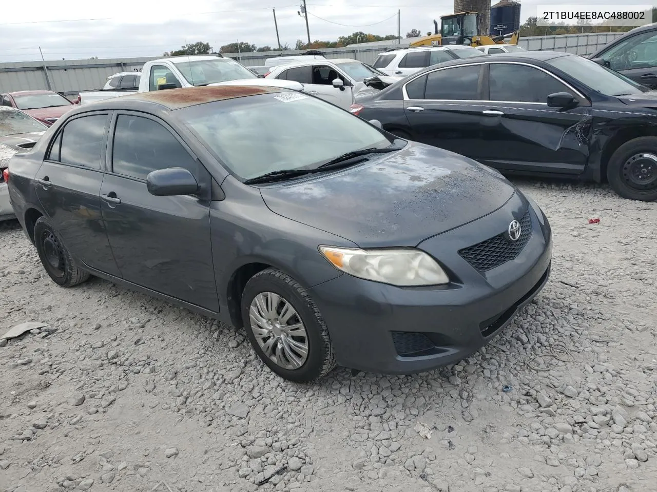 2010 Toyota Corolla Base VIN: 2T1BU4EE8AC488002 Lot: 78242834