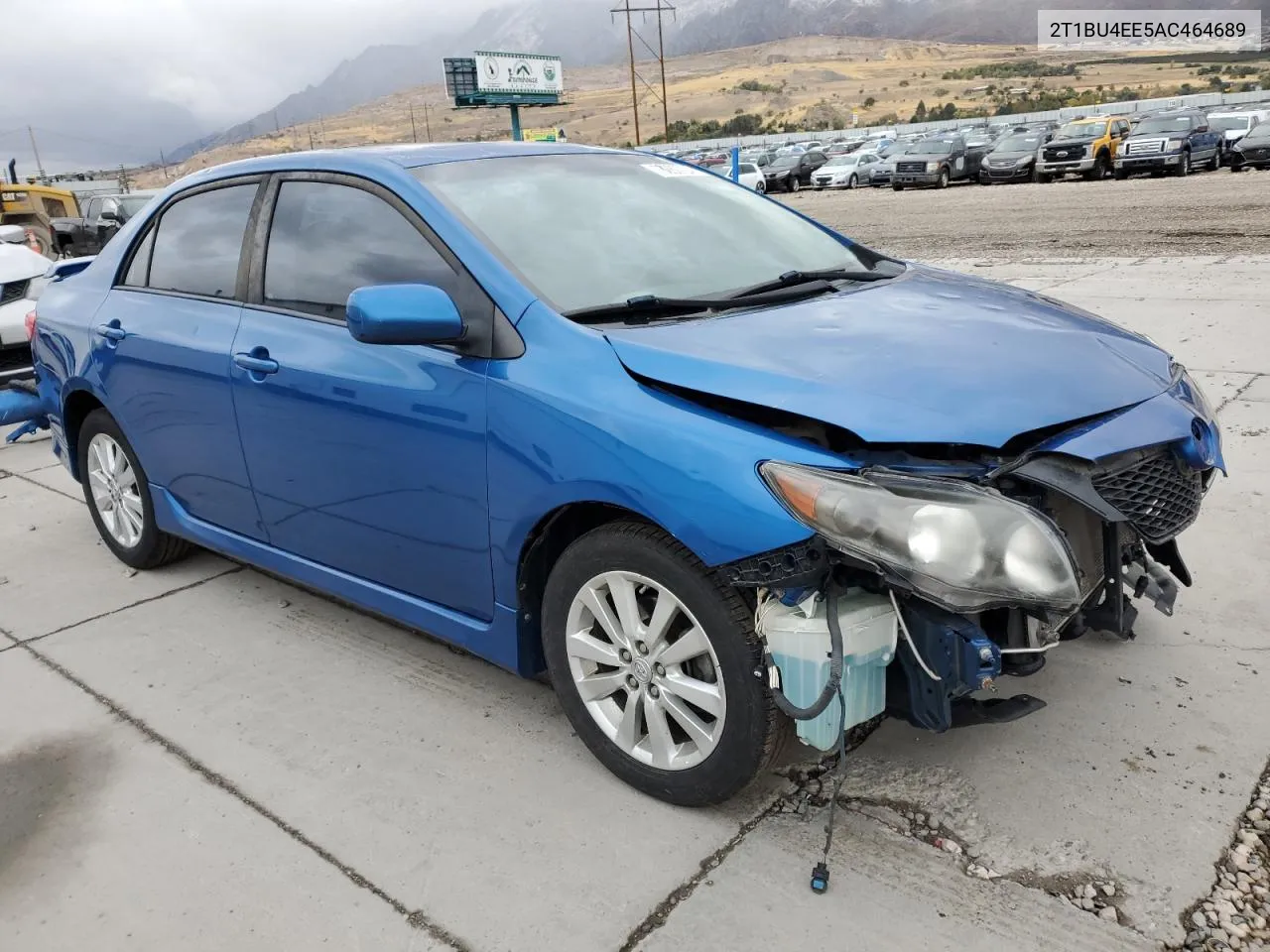 2T1BU4EE5AC464689 2010 Toyota Corolla Base