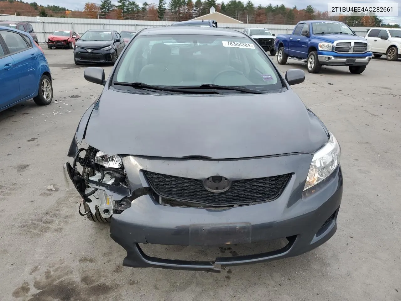 2010 Toyota Corolla Base VIN: 2T1BU4EE4AC282661 Lot: 78300384