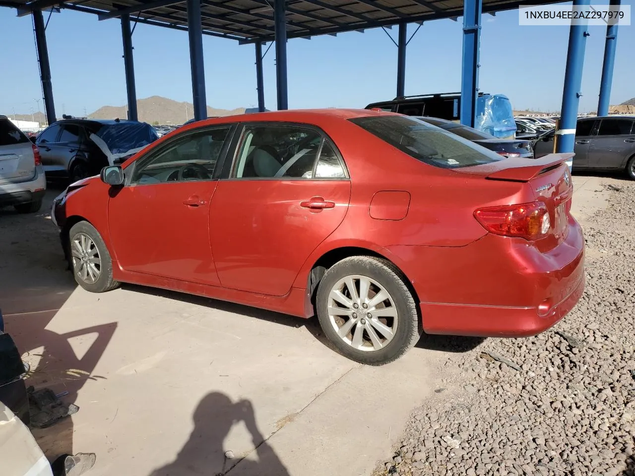 2010 Toyota Corolla Base VIN: 1NXBU4EE2AZ297979 Lot: 78307244