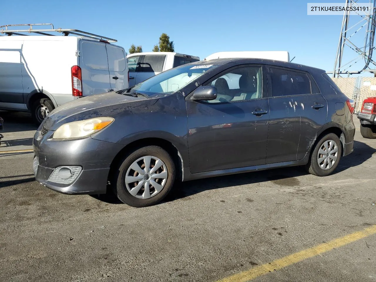 2010 Toyota Corolla Matrix VIN: 2T1KU4EE5AC534191 Lot: 78327784