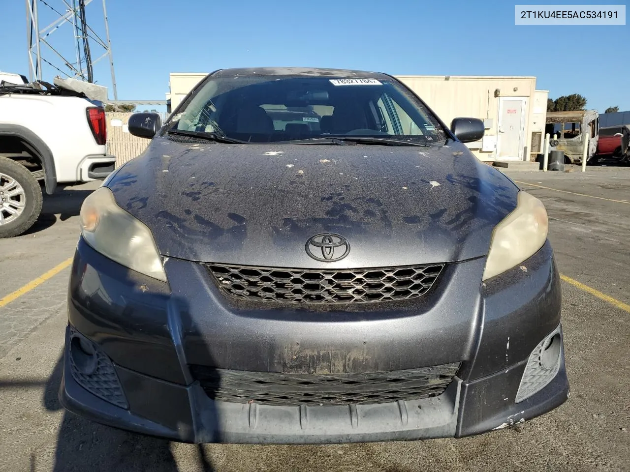 2010 Toyota Corolla Matrix VIN: 2T1KU4EE5AC534191 Lot: 78327784