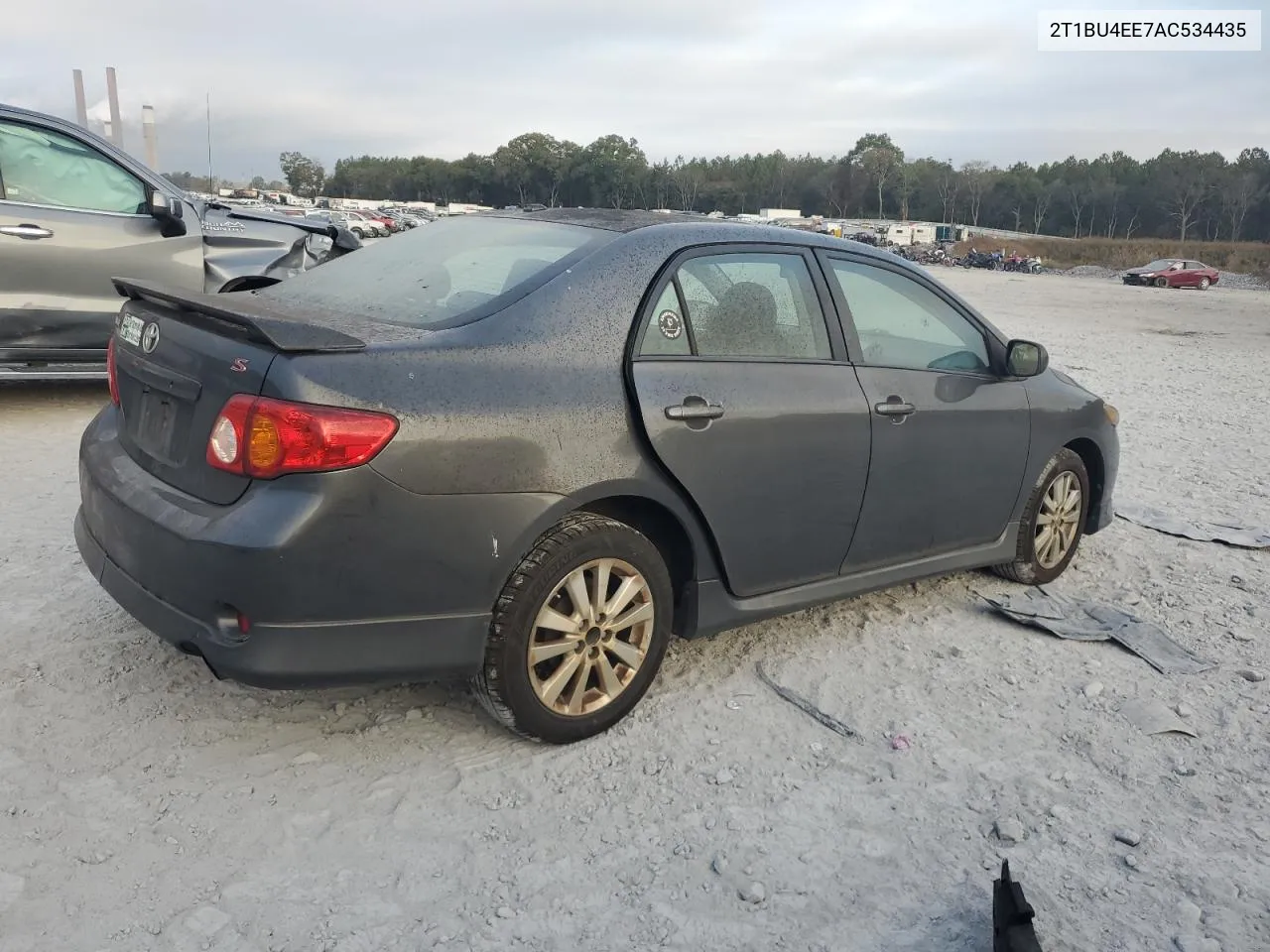 2010 Toyota Corolla Base VIN: 2T1BU4EE7AC534435 Lot: 78358774