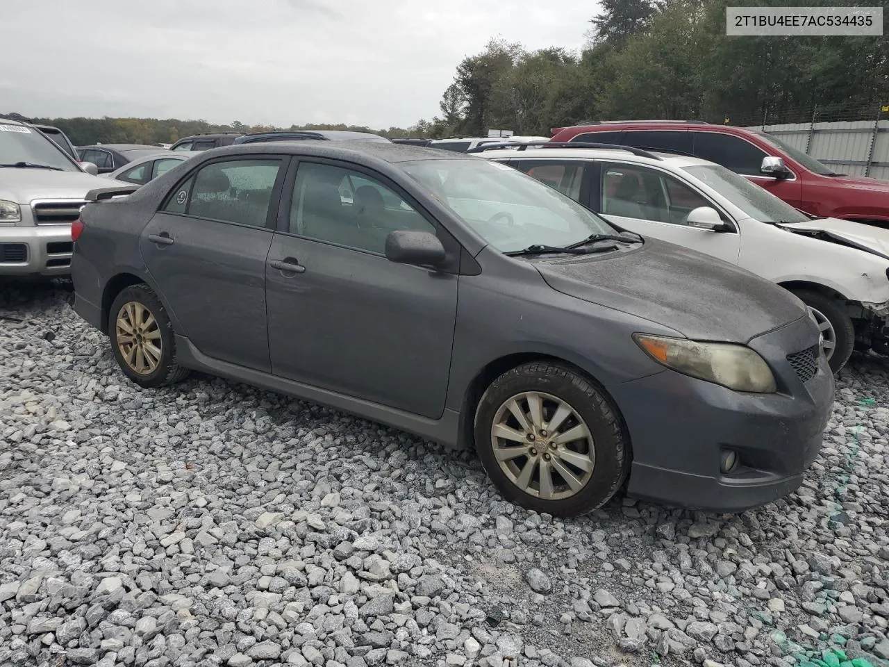 2010 Toyota Corolla Base VIN: 2T1BU4EE7AC534435 Lot: 78358774