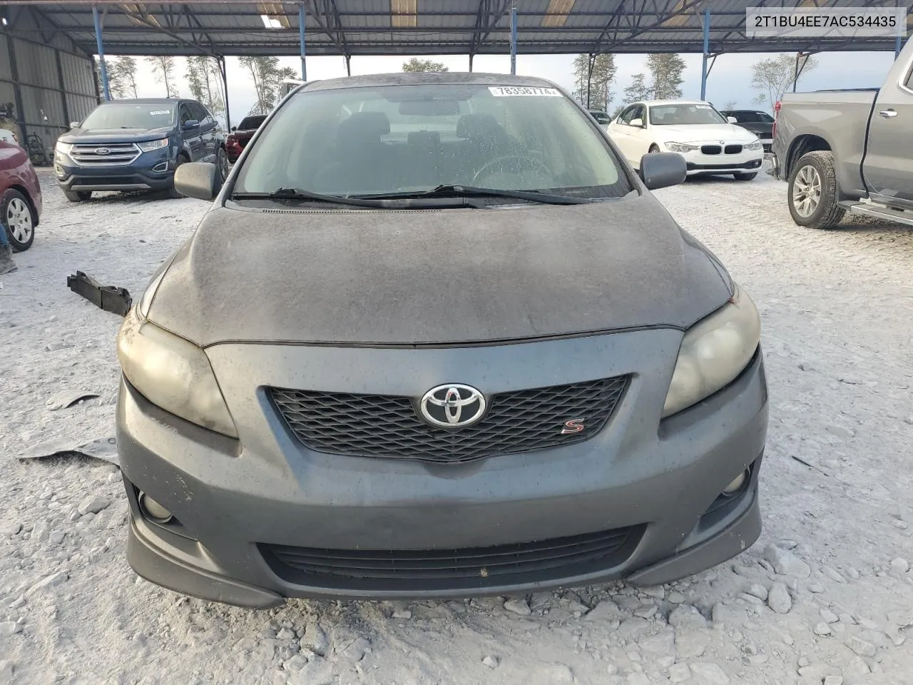 2010 Toyota Corolla Base VIN: 2T1BU4EE7AC534435 Lot: 78358774