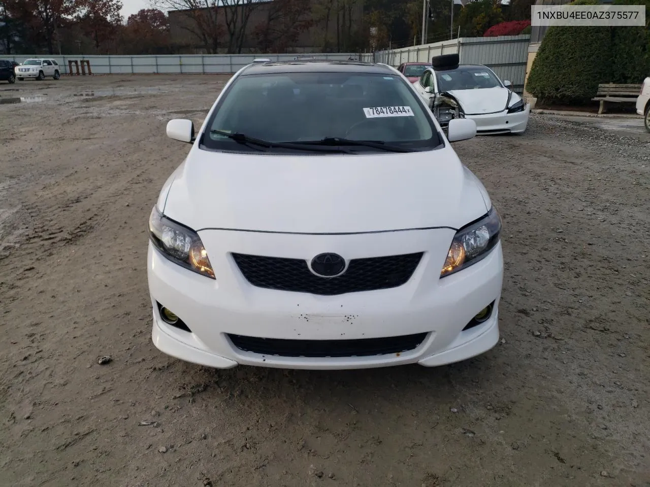 2010 Toyota Corolla Base VIN: 1NXBU4EE0AZ375577 Lot: 78478444