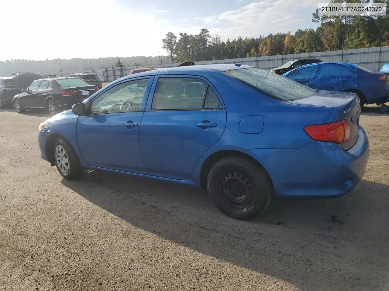 2010 Toyota Corolla Base VIN: 2T1BU4EE7AC243370 Lot: 78490064