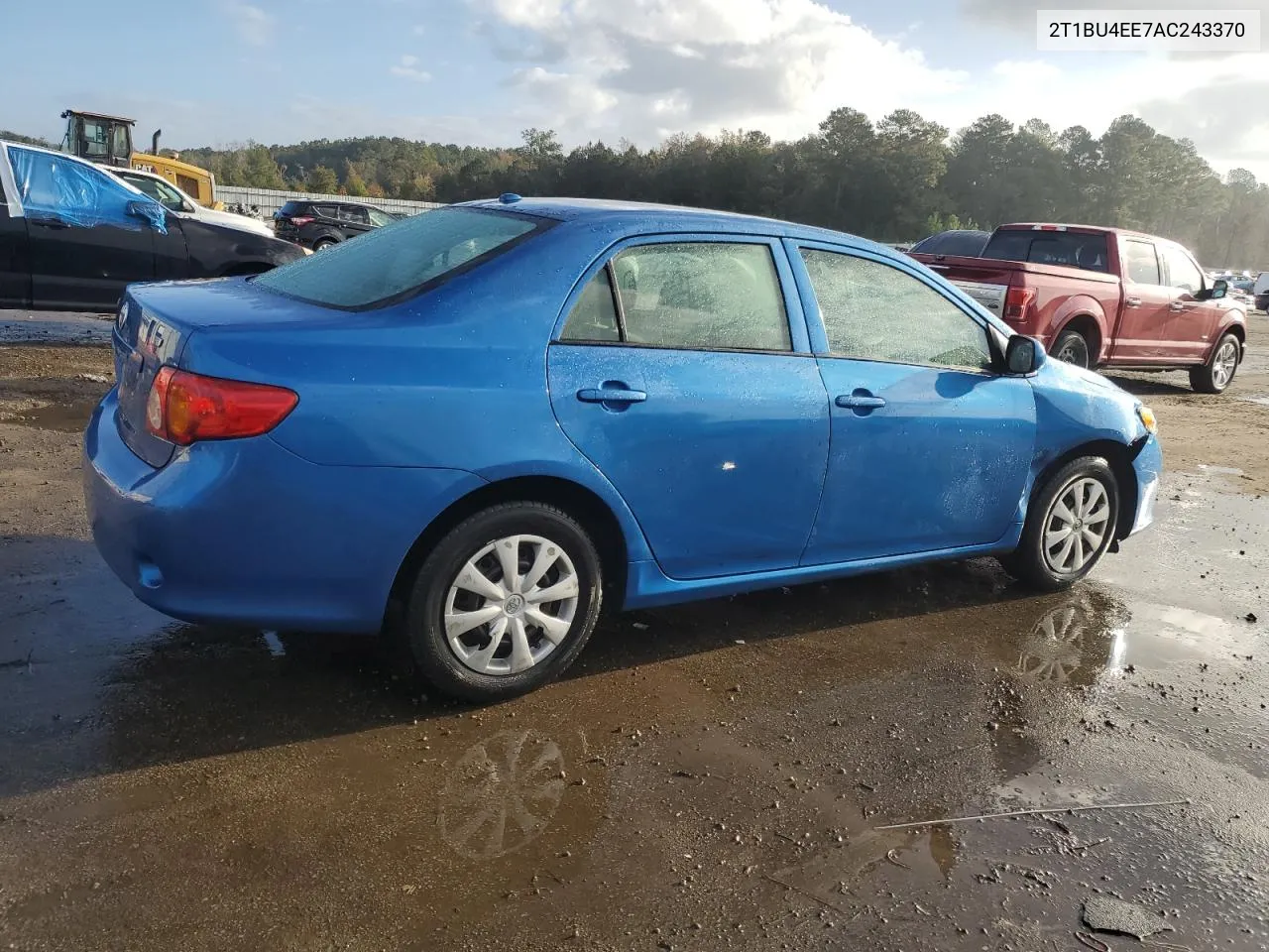 2010 Toyota Corolla Base VIN: 2T1BU4EE7AC243370 Lot: 78490064