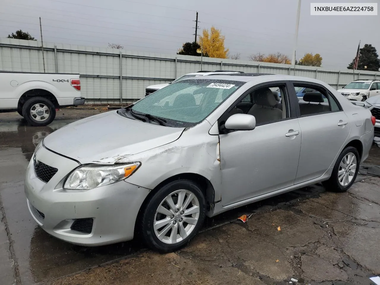 2010 Toyota Corolla Base VIN: 1NXBU4EE6AZ224758 Lot: 78494424