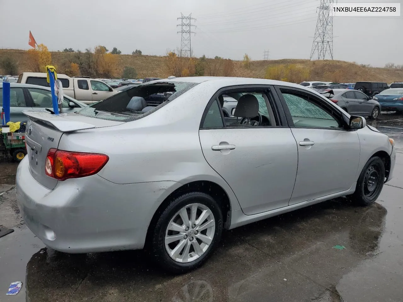 2010 Toyota Corolla Base VIN: 1NXBU4EE6AZ224758 Lot: 78494424