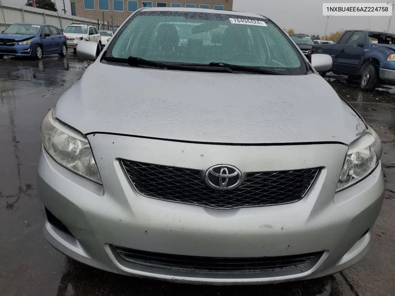 1NXBU4EE6AZ224758 2010 Toyota Corolla Base