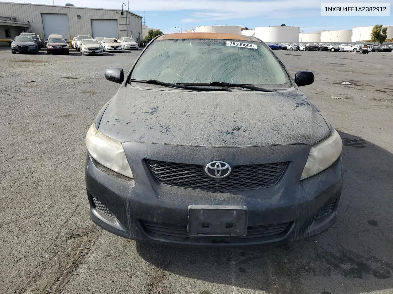 2010 Toyota Corolla Base VIN: 1NXBU4EE1AZ382912 Lot: 78500604