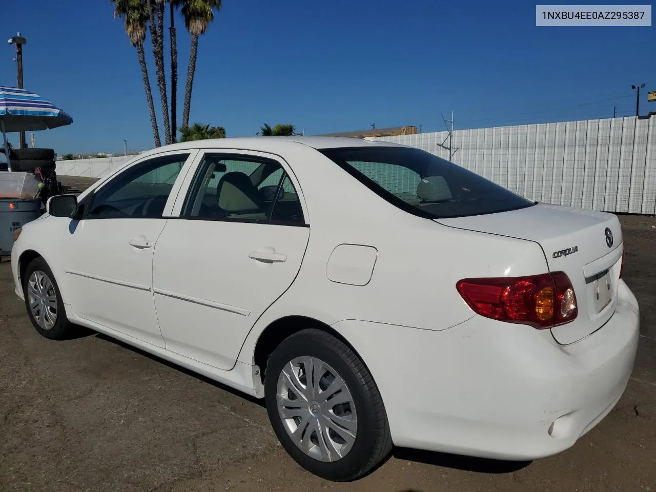 1NXBU4EE0AZ295387 2010 Toyota Corolla Base