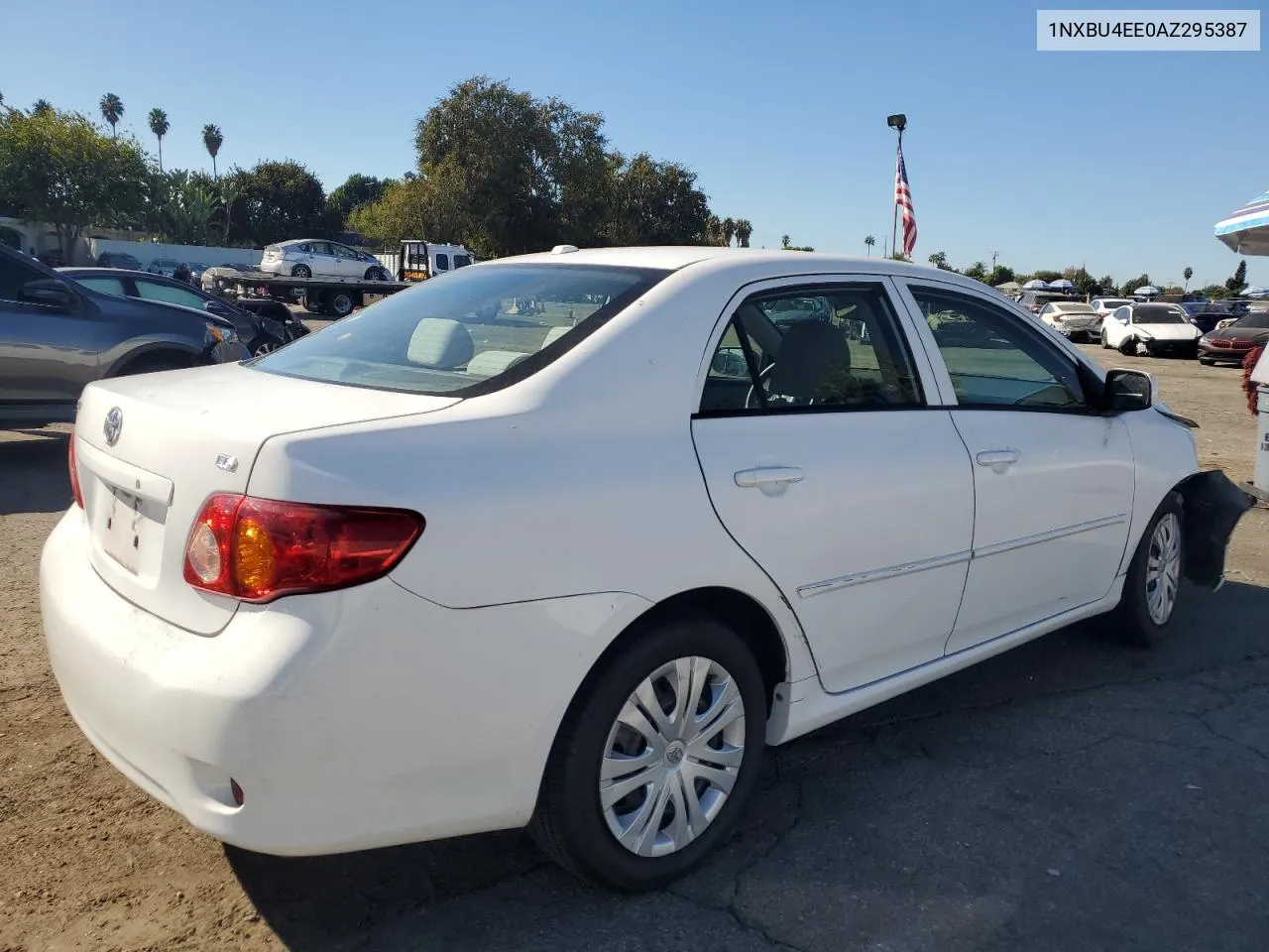 2010 Toyota Corolla Base VIN: 1NXBU4EE0AZ295387 Lot: 78643974