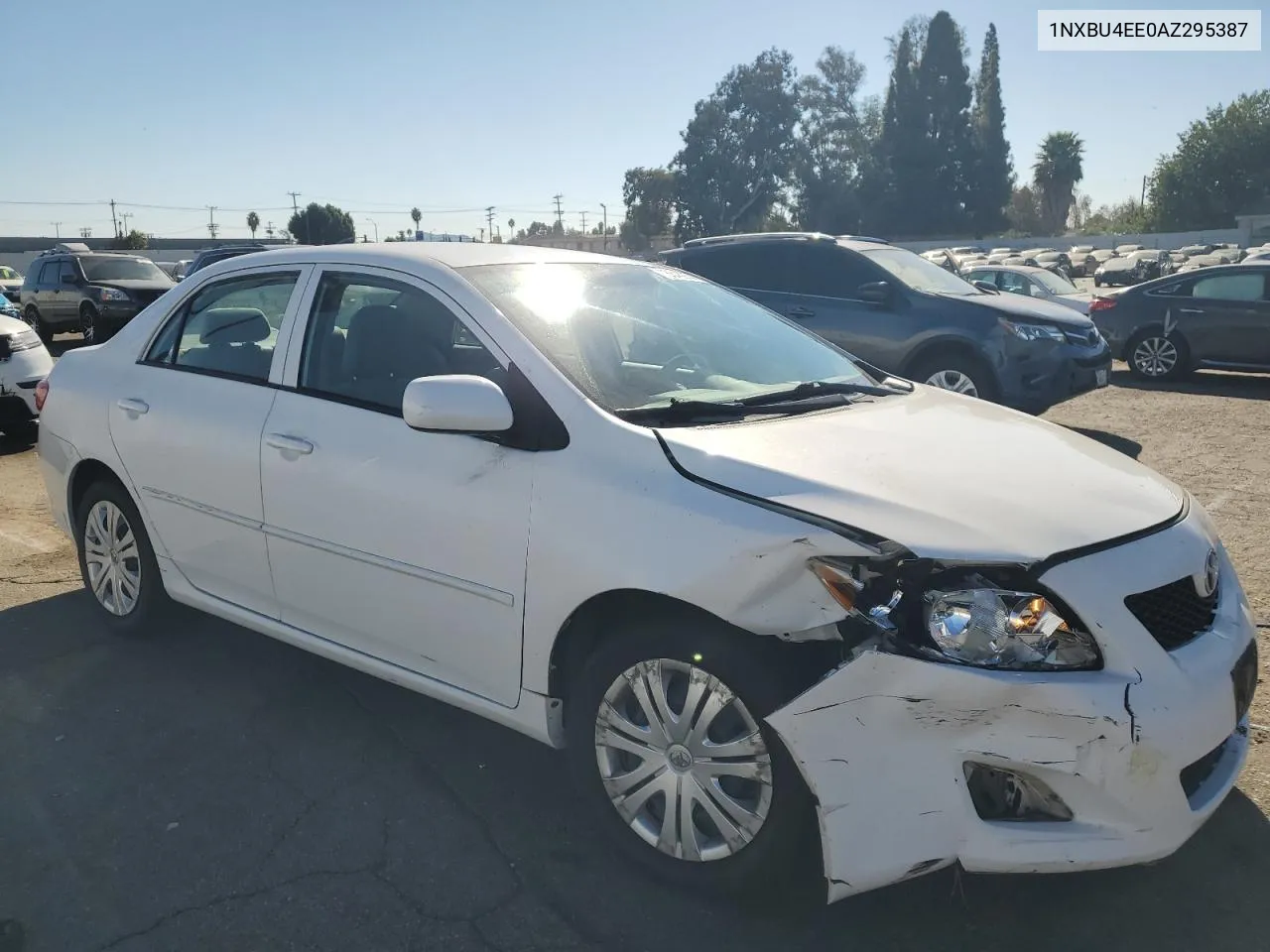 2010 Toyota Corolla Base VIN: 1NXBU4EE0AZ295387 Lot: 78643974