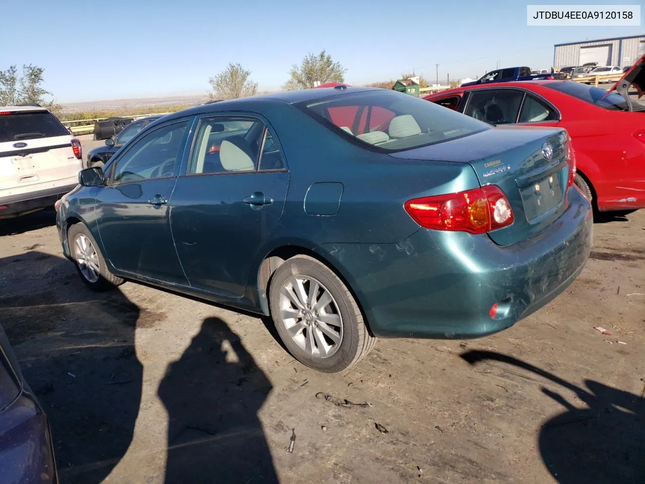 2010 Toyota Corolla Base VIN: JTDBU4EE0A9120158 Lot: 78684454