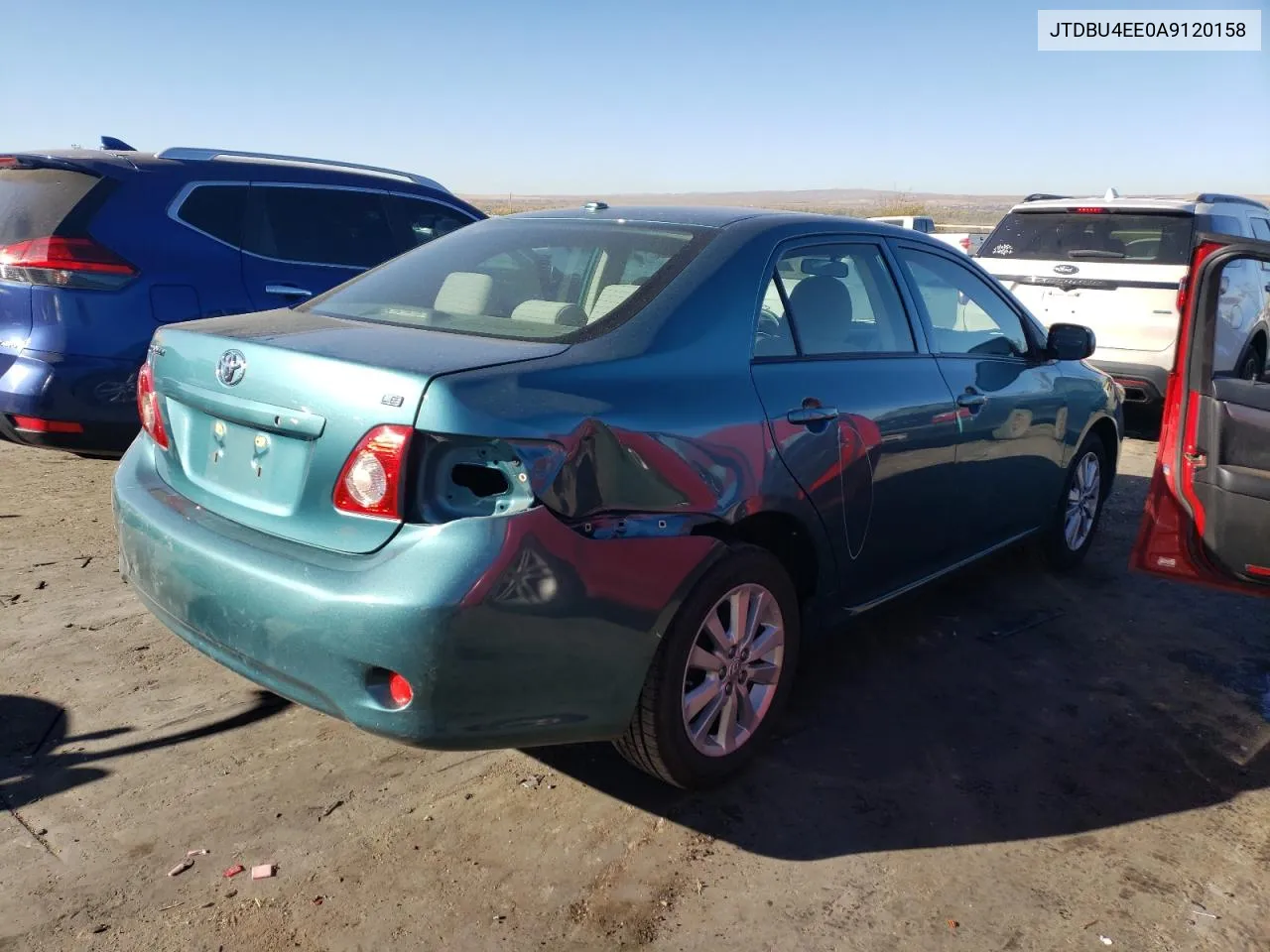 2010 Toyota Corolla Base VIN: JTDBU4EE0A9120158 Lot: 78684454