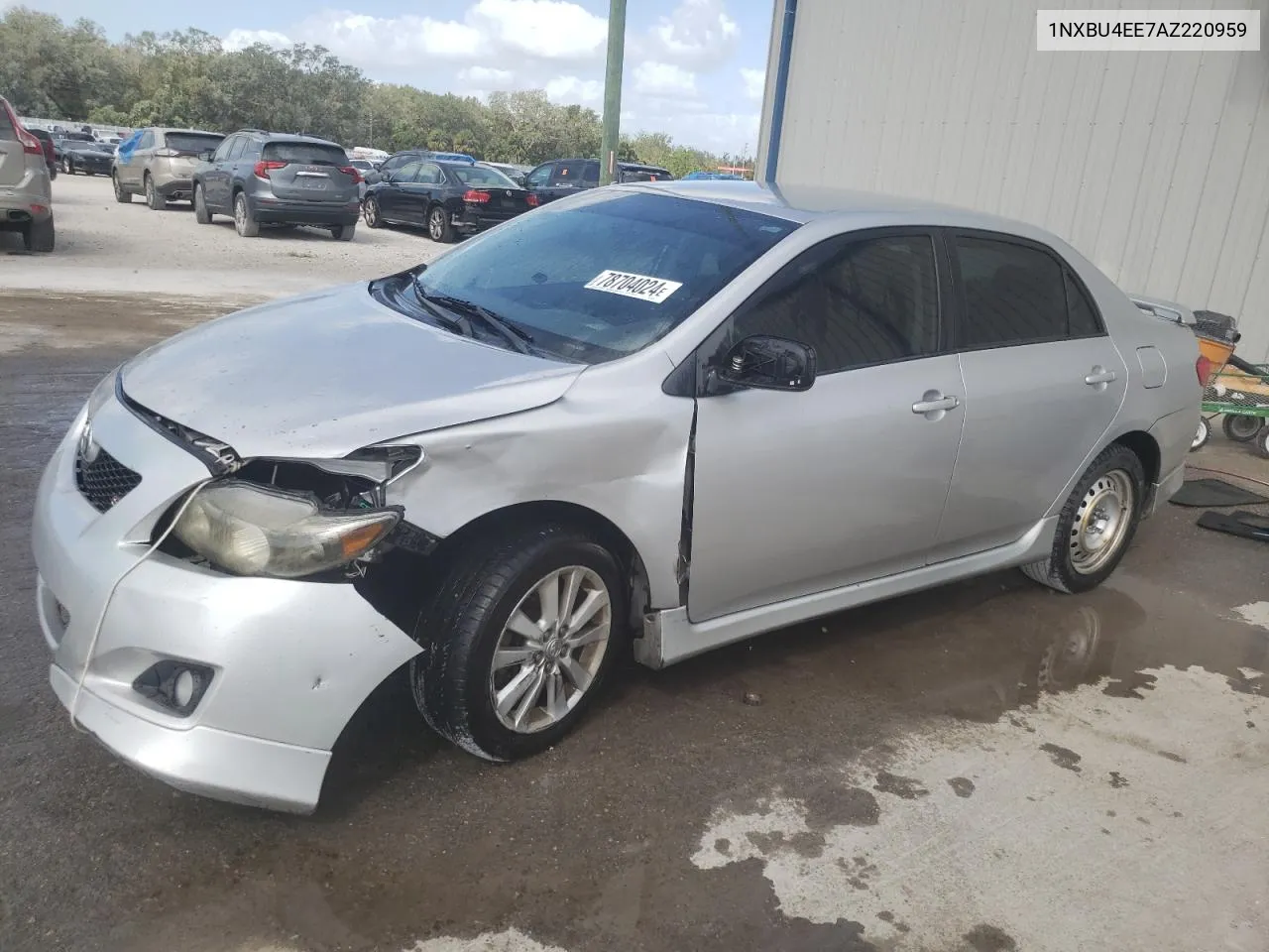 2010 Toyota Corolla Base VIN: 1NXBU4EE7AZ220959 Lot: 78704024