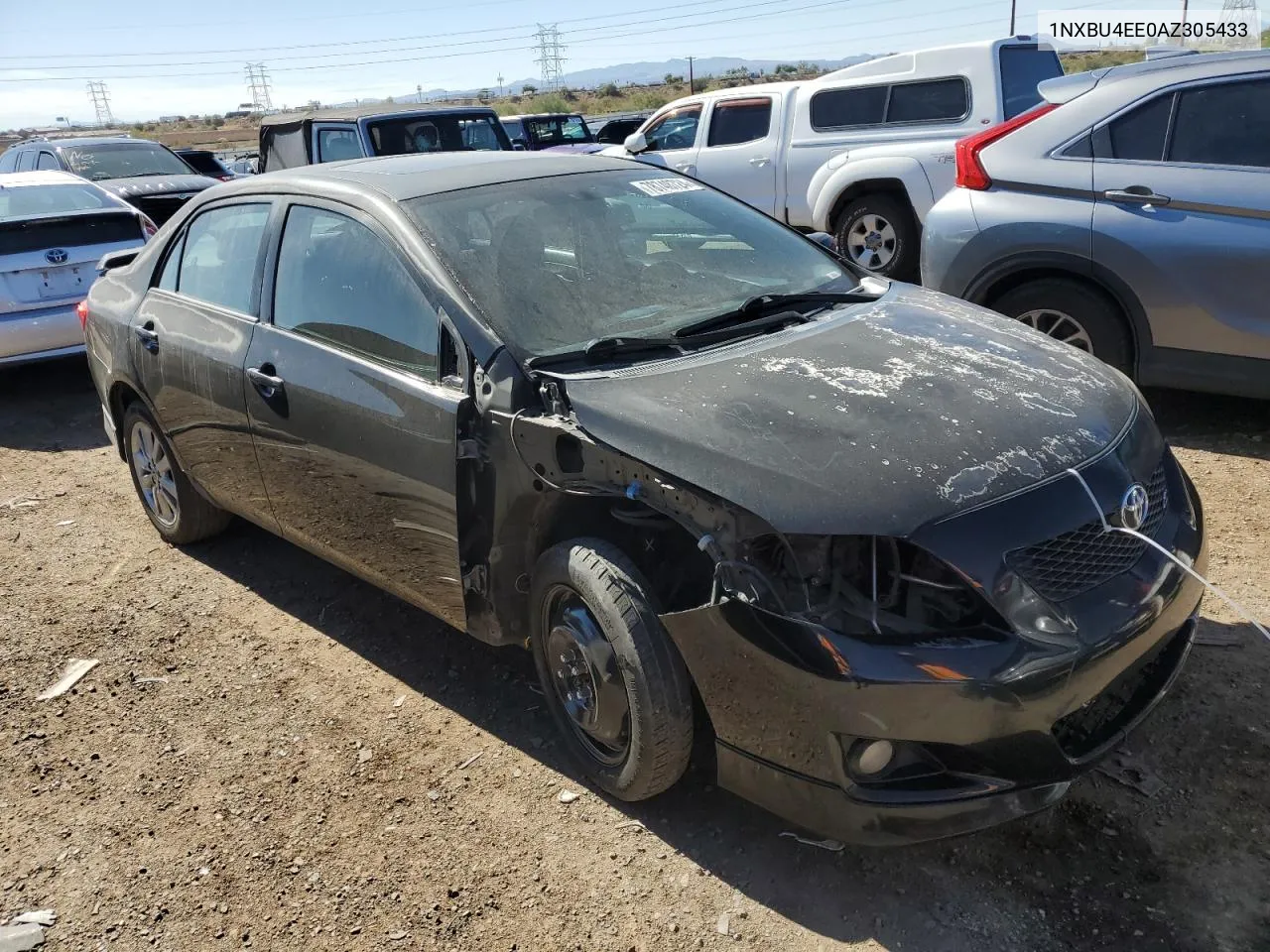 2010 Toyota Corolla Base VIN: 1NXBU4EE0AZ305433 Lot: 78748724