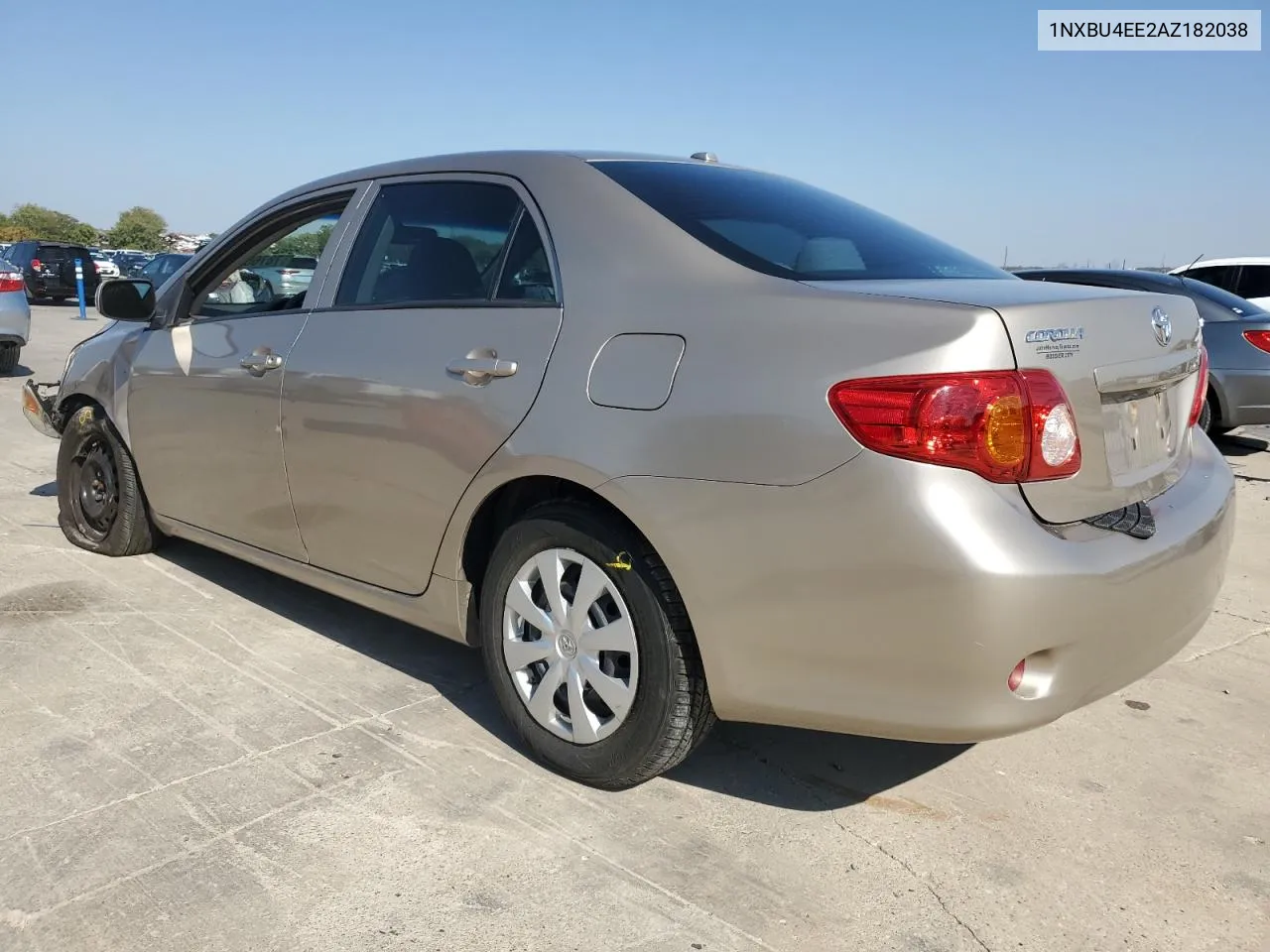 2010 Toyota Corolla Base VIN: 1NXBU4EE2AZ182038 Lot: 78760124