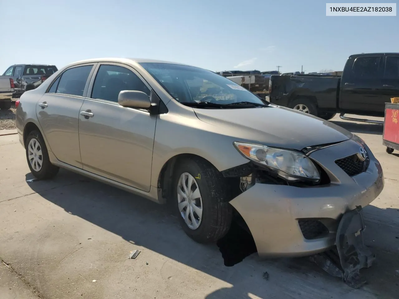 2010 Toyota Corolla Base VIN: 1NXBU4EE2AZ182038 Lot: 78760124