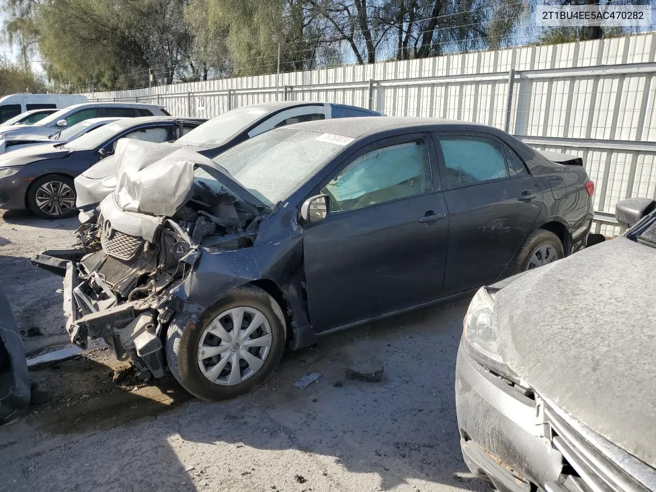 2010 Toyota Corolla Base VIN: 2T1BU4EE5AC470282 Lot: 78760824