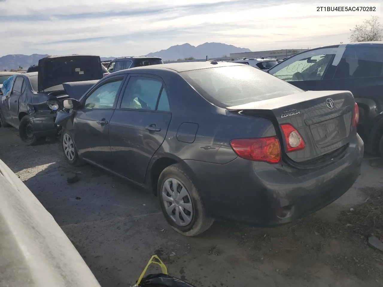 2010 Toyota Corolla Base VIN: 2T1BU4EE5AC470282 Lot: 78760824