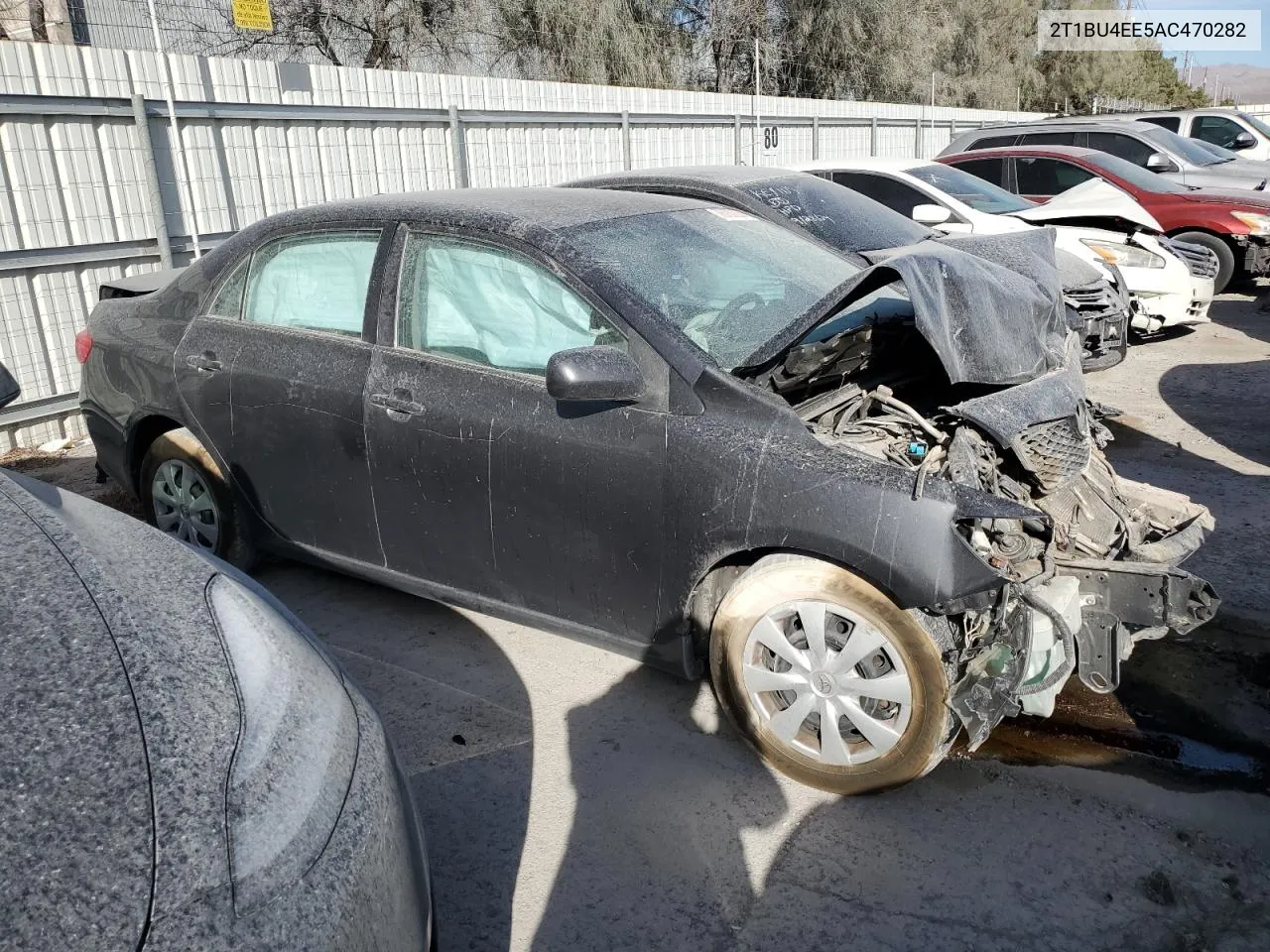 2010 Toyota Corolla Base VIN: 2T1BU4EE5AC470282 Lot: 78760824