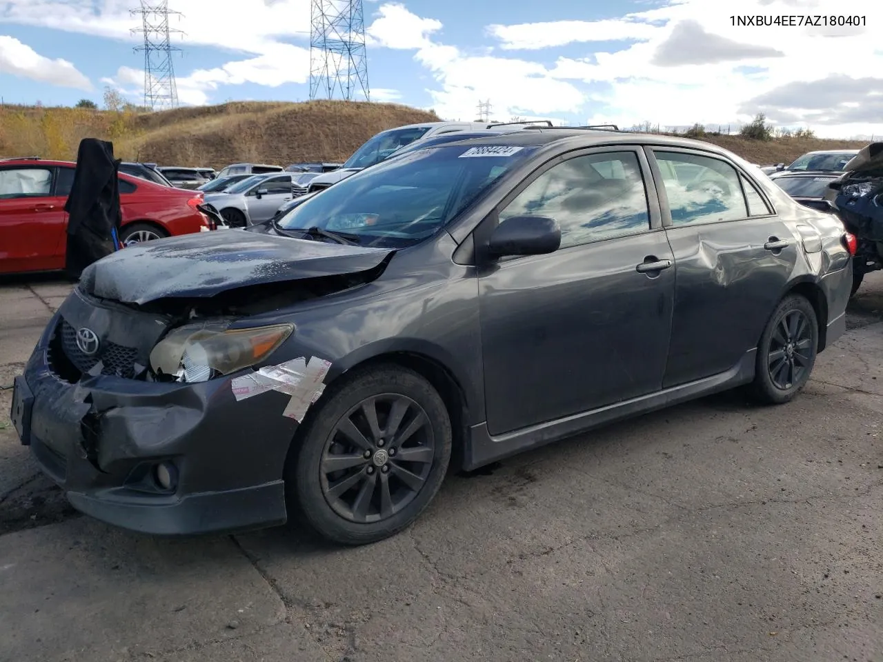 2010 Toyota Corolla Base VIN: 1NXBU4EE7AZ180401 Lot: 78884424