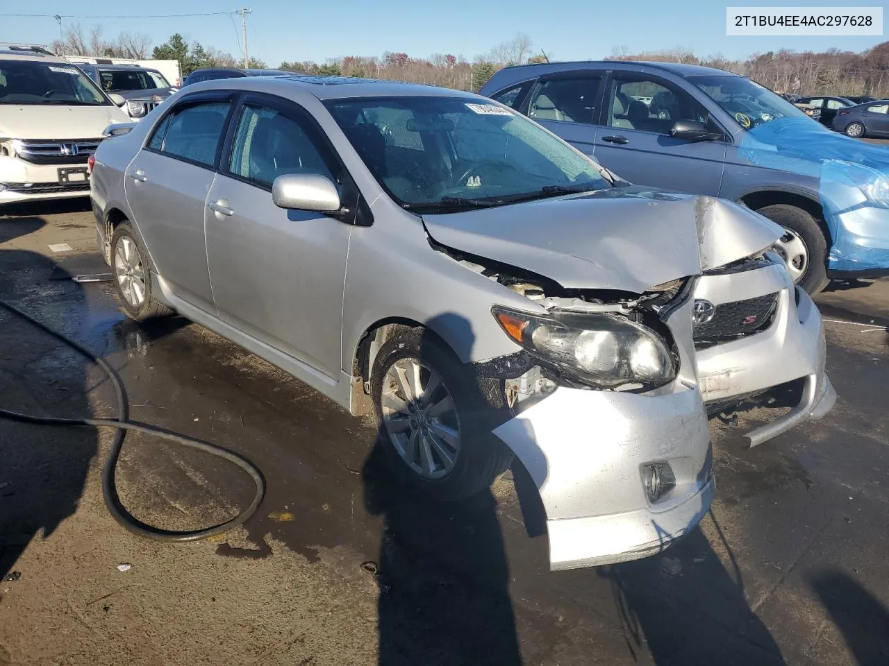 2010 Toyota Corolla Base VIN: 2T1BU4EE4AC297628 Lot: 79048344