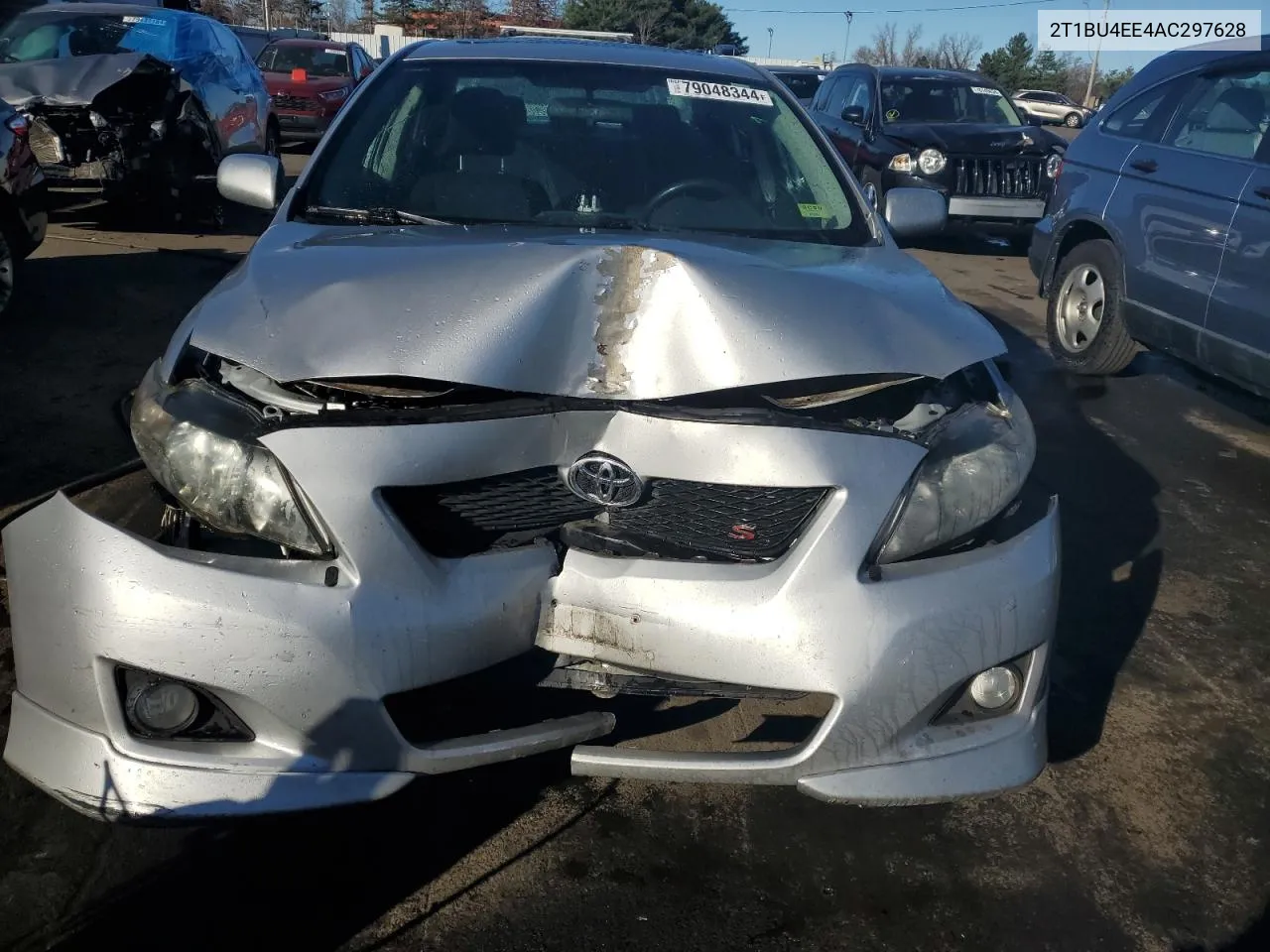 2010 Toyota Corolla Base VIN: 2T1BU4EE4AC297628 Lot: 79048344