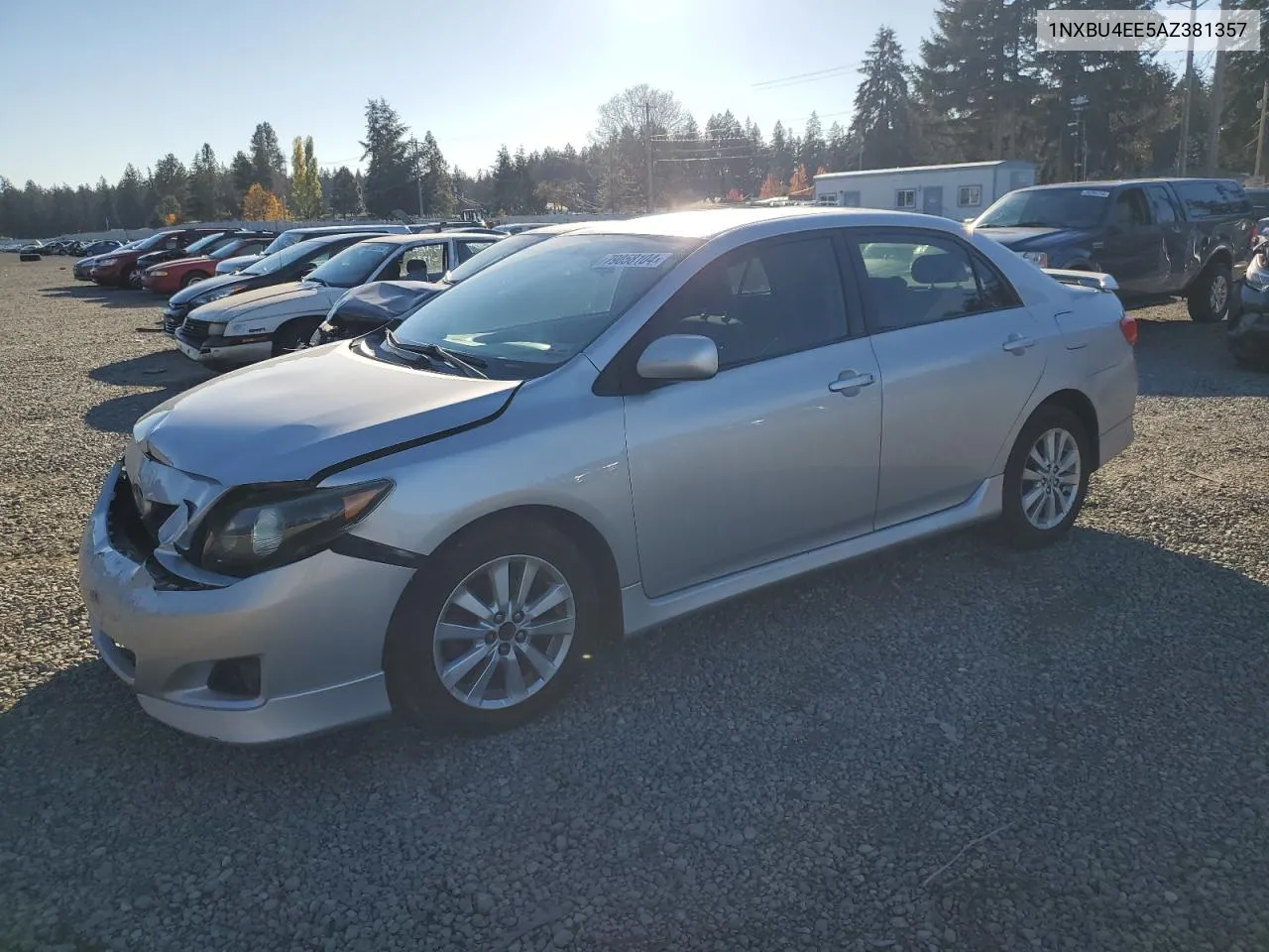 2010 Toyota Corolla Base VIN: 1NXBU4EE5AZ381357 Lot: 79058104