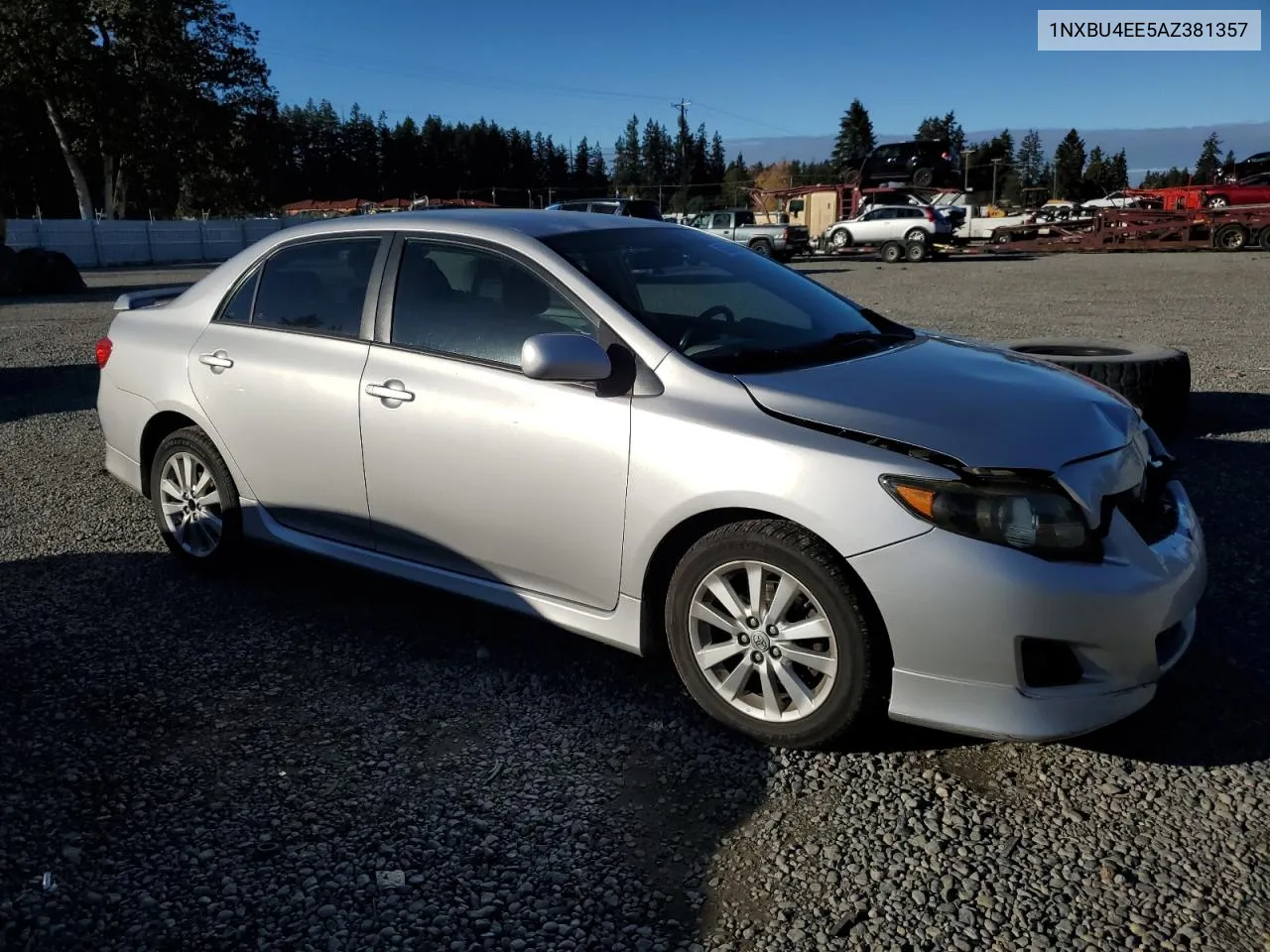 2010 Toyota Corolla Base VIN: 1NXBU4EE5AZ381357 Lot: 79058104