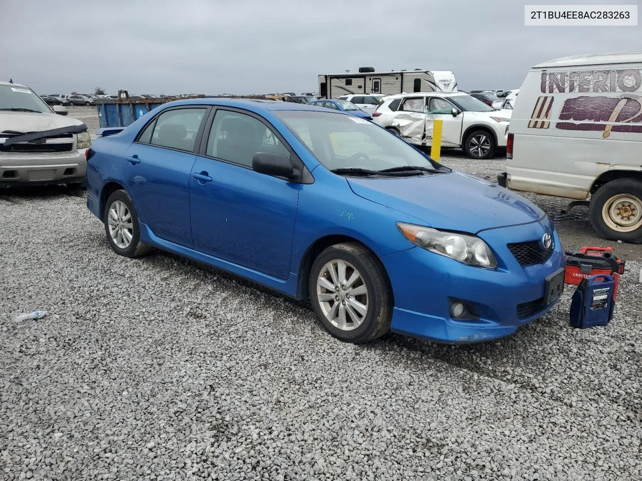 2010 Toyota Corolla Base VIN: 2T1BU4EE8AC283263 Lot: 79104794