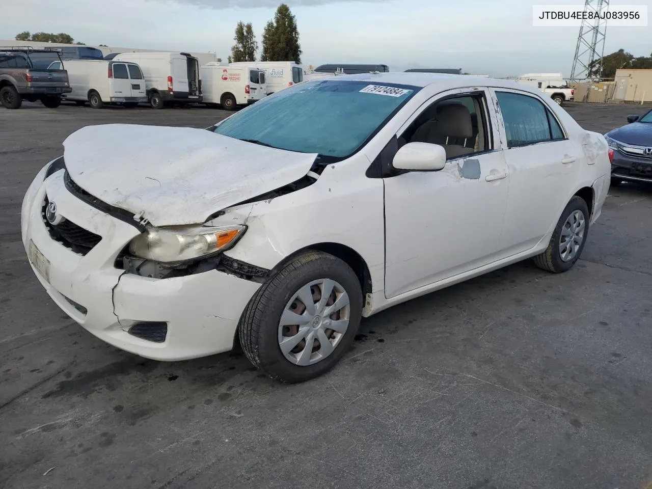 2010 Toyota Corolla Base VIN: JTDBU4EE8AJ083956 Lot: 79124884