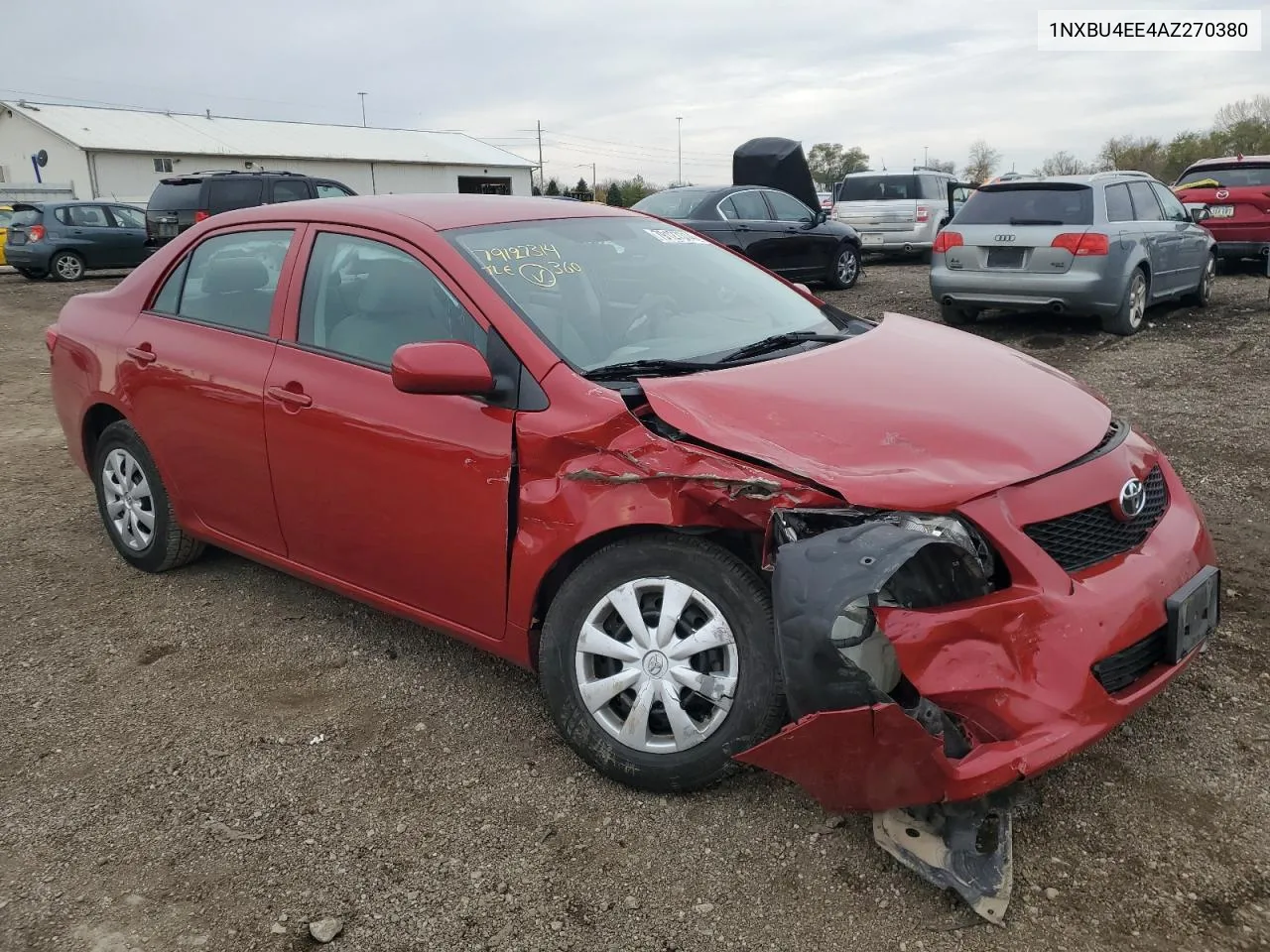 2010 Toyota Corolla Base VIN: 1NXBU4EE4AZ270380 Lot: 79127314