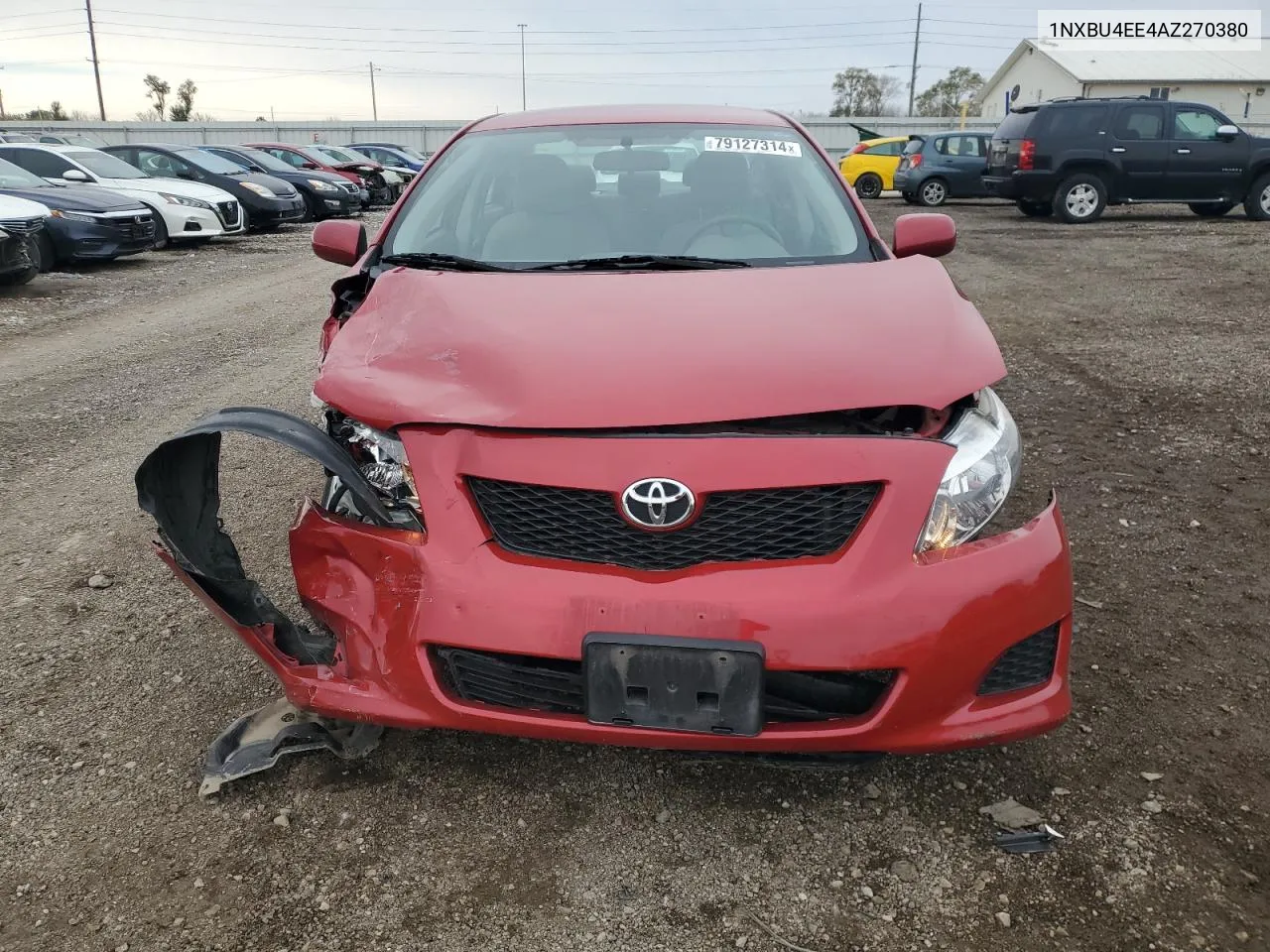 2010 Toyota Corolla Base VIN: 1NXBU4EE4AZ270380 Lot: 79127314